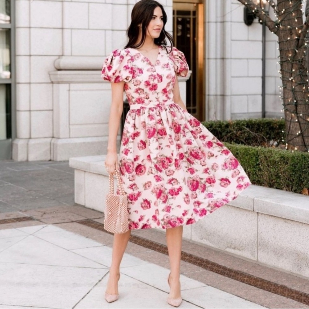 Rachel Parcell floral dress